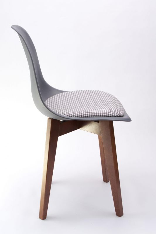 Стул ZiP-mebel Сашш орех /серый, серый ГЛ R101771W1G фото 16