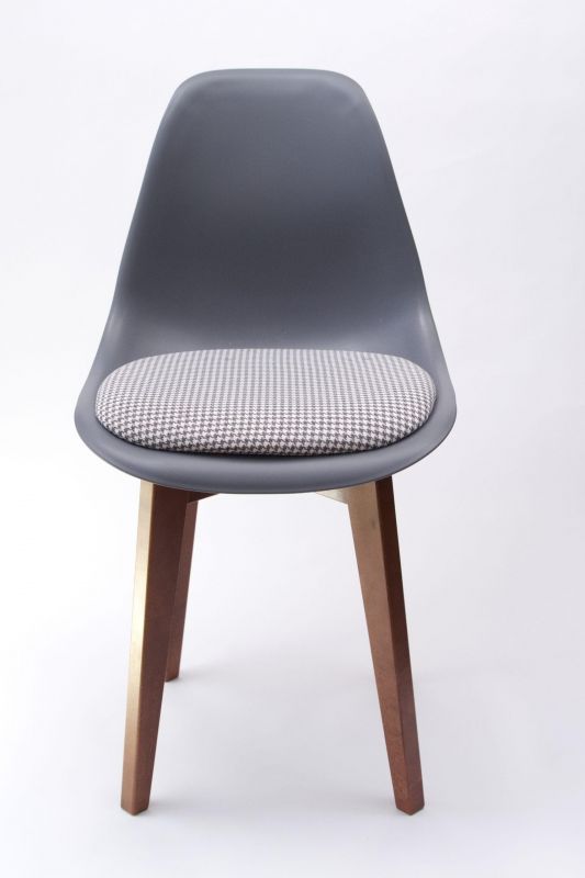 Стул ZiP-mebel Сашш орех /серый, серый ГЛ R101771W1G фото 2