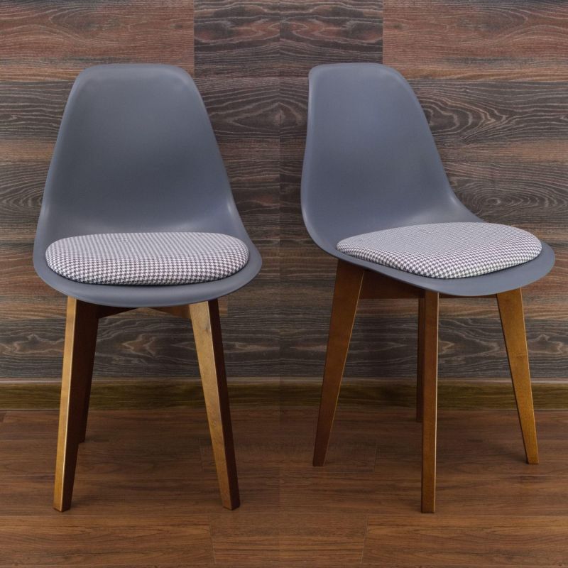 Стул ZiP-mebel Сашш орех /серый, серый ГЛ R101771W1G фото 3