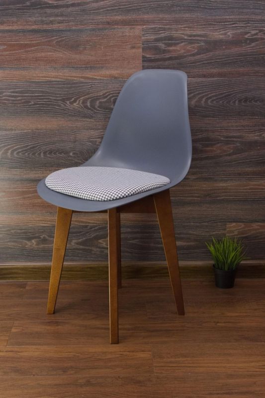 Стул ZiP-mebel Сашш орех /серый, серый ГЛ R101771W1G фото 5
