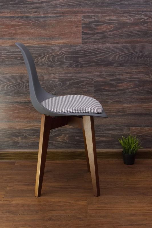 Стул ZiP-mebel Сашш орех /серый, серый ГЛ R101771W1G фото 9