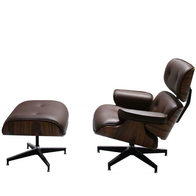 Кресло и оттоманка Bradex Home EAMES LOUNGE CHAIR BD-1450550