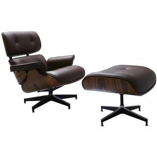 Кресло и оттоманка Bradex Home EAMES LOUNGE CHAIR BD-1450550