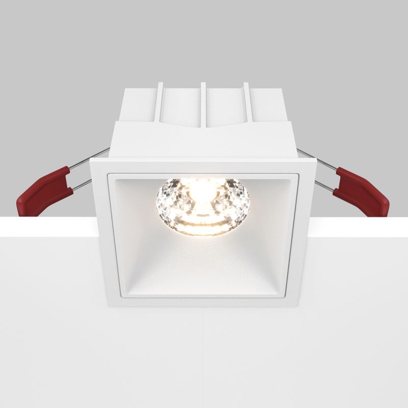 Встраиваемый светильник Maytoni Downlight Alfa LED DL043-01-15W3K-SQ-W фото 7