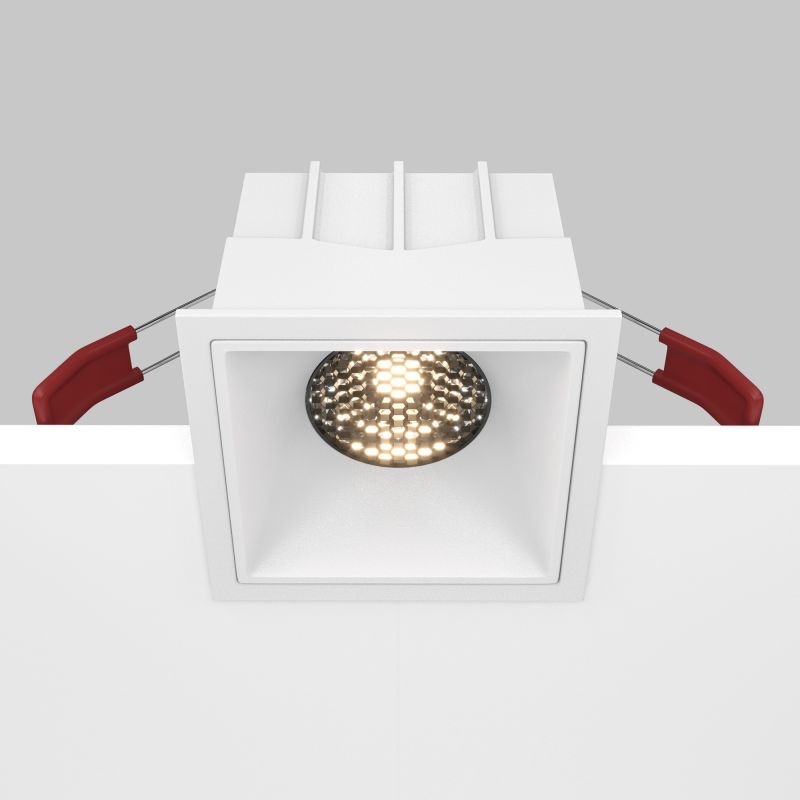 Встраиваемый светильник Maytoni Downlight Alfa LED DL043-01-15W3K-SQ-W фото 11