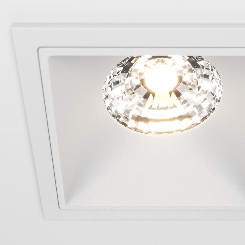 Встраиваемый светильник Maytoni Downlight Alfa LED DL043-01-15W3K-SQ-W фото 2