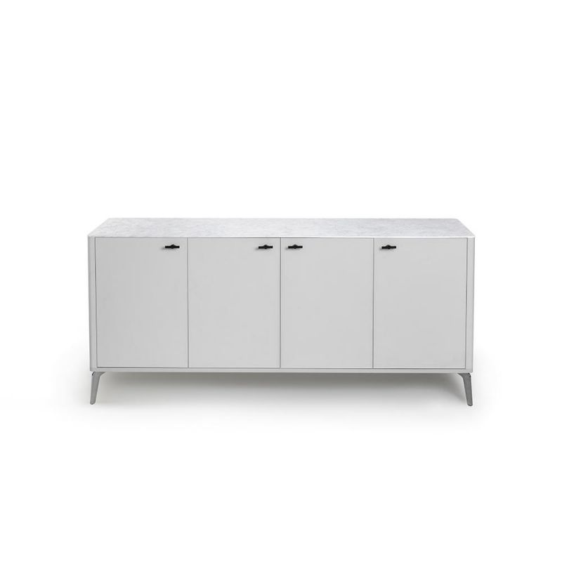 Буфет светло-серый soft touch Elements B4-5M2R фото 1