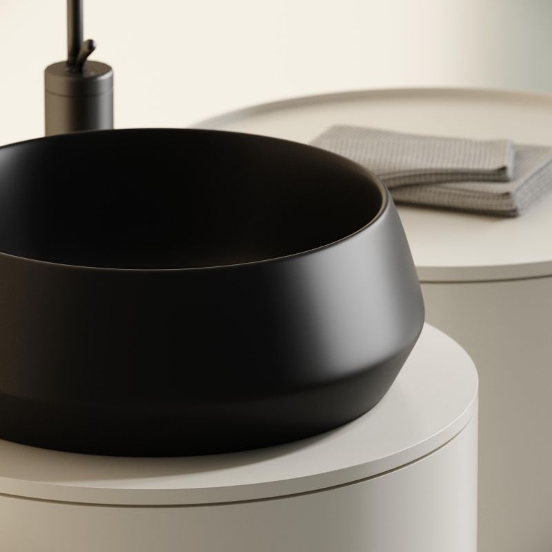 Раковина-чаша Ceramica Nova MAYA CN12004MB 40 черная матовая фото 7