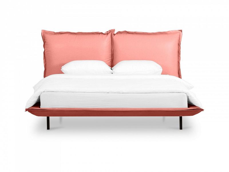Кровать Barcelona ОГОГО Обстановочка оранжевый, светло-розовый BD-1958574