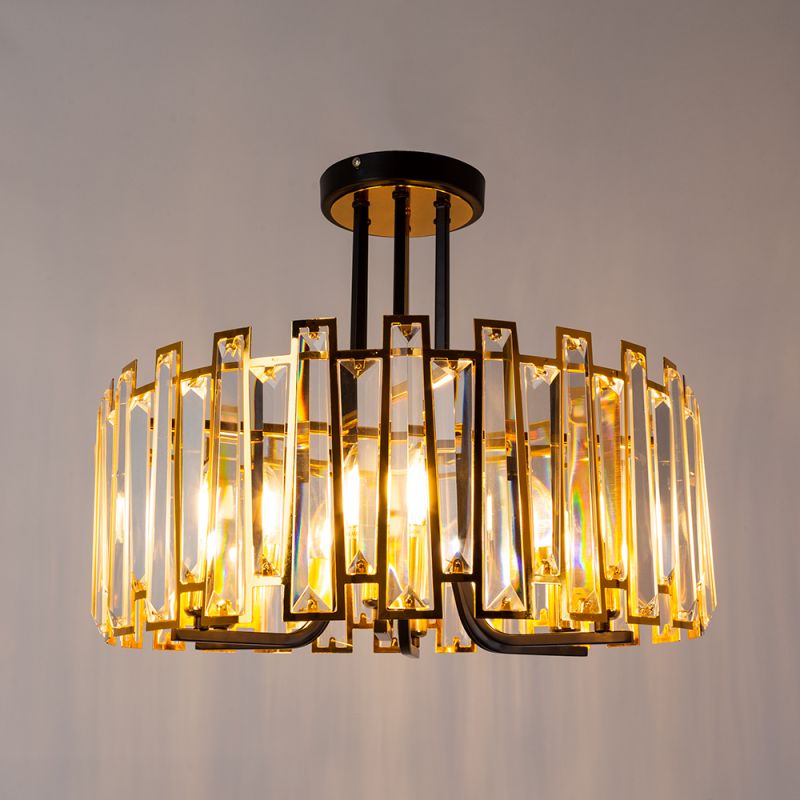 Потолочная люстра Arte Lamp AMBER E14 40W A1028PL-6BK фото 2