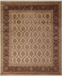 Индийский ковер из шерсти и арт-шёлка Carpet «KING OF AGRA» RO131-CRE-COF2 165 x 243 см