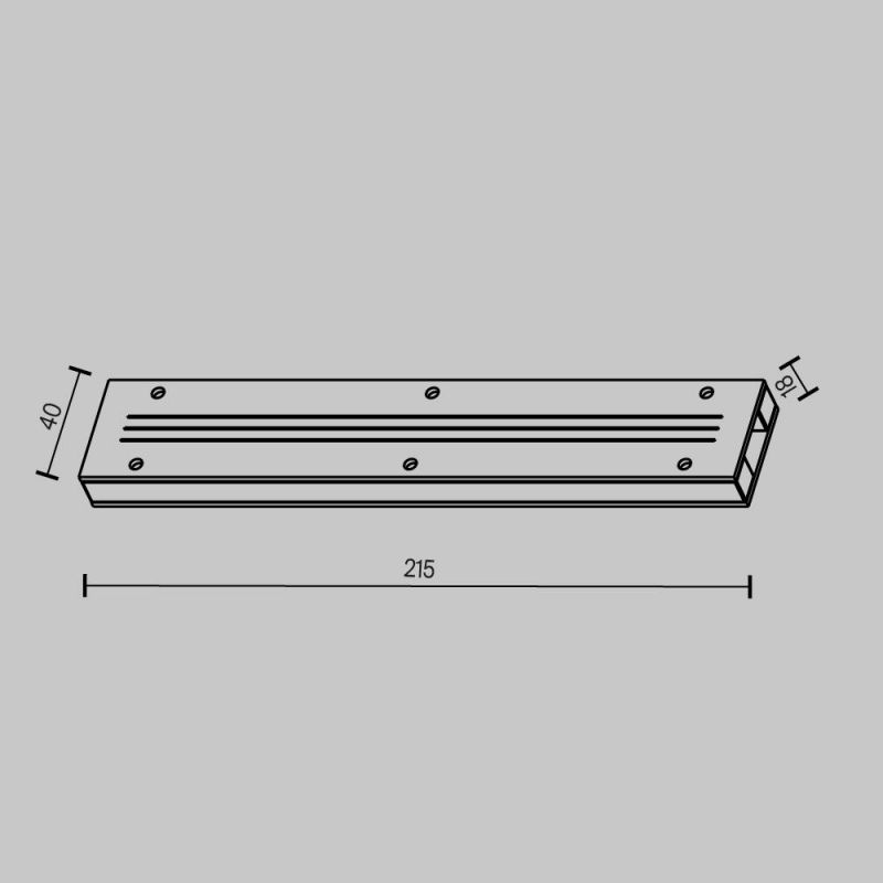 Монтажный инструмент Maytoni Accessories for tracks Elasity TRA160TCC-S