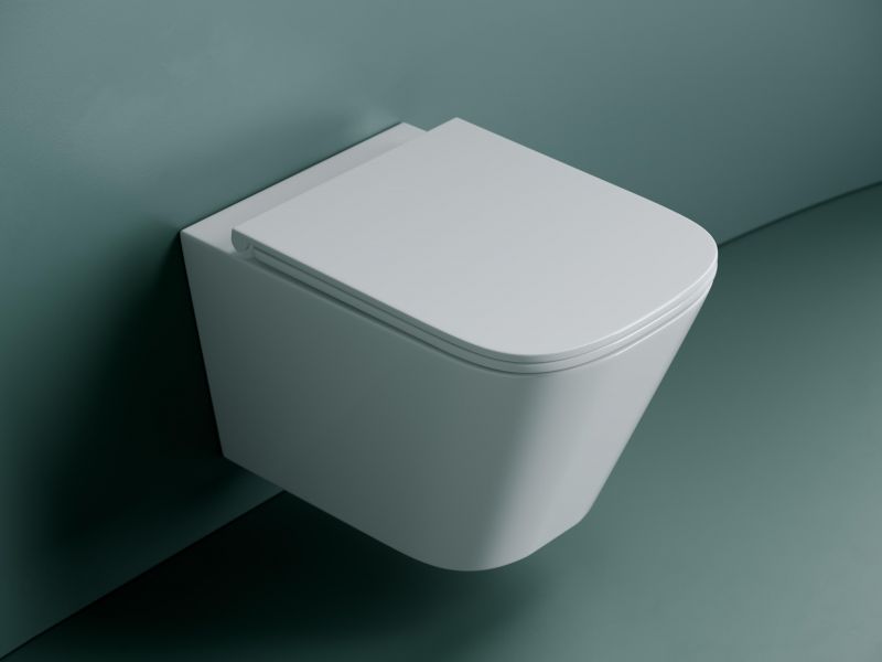 Подвесной унитаз Ceramica Nova Union CN4009T безободковый фото 3