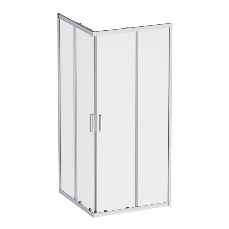 Душевой уголок AMPM Gem W90G-403-9090MT 90x90 см, профиль хром матовый, стекло прозрачное фото 1