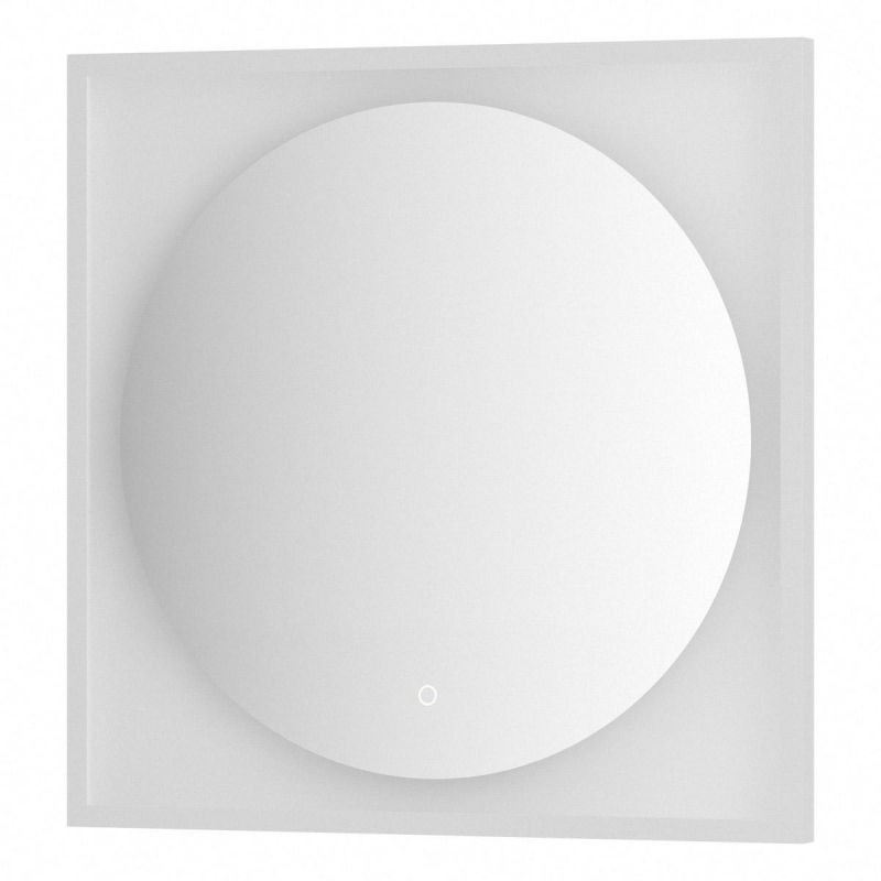 Зеркало для ванной DEFESTO ECLIPSE DF 2237S с LED-подсветкой и сенсорным выключателем Ø70см фото 1