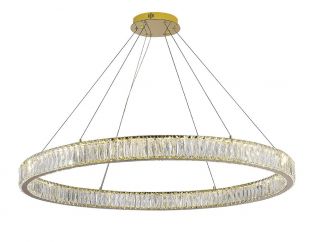 Люстра Clear crystal Newport 8240 LED 3100K(теплый) 60W 8240/100 gold