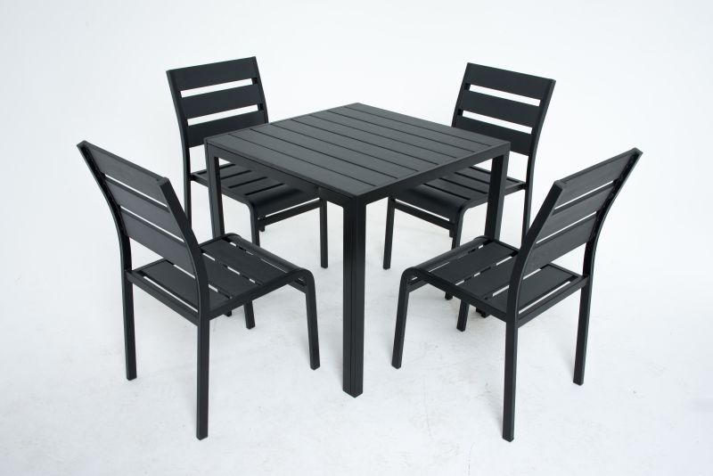 Комплект стол и 4 кресла Техноротанг Vinotti DS-03-01-02