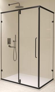 Душевой уголок RGW CL-46B 100x90 см, прозрачное/черный