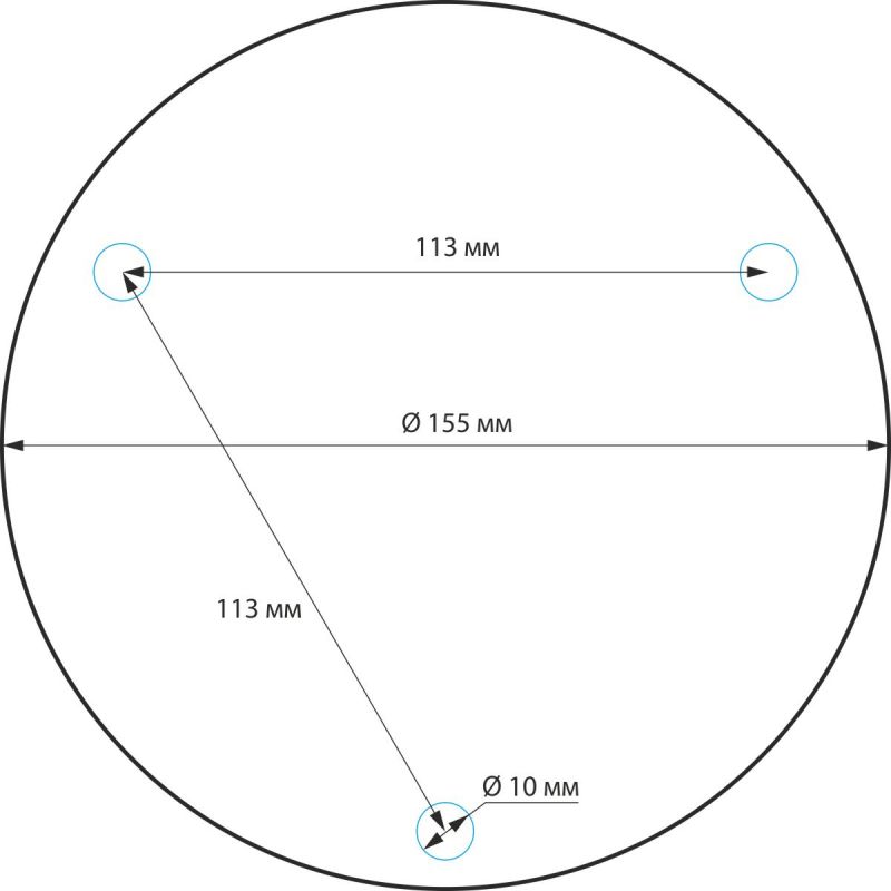 Ландшафтный светильник IP54 1507 TECHNO серый