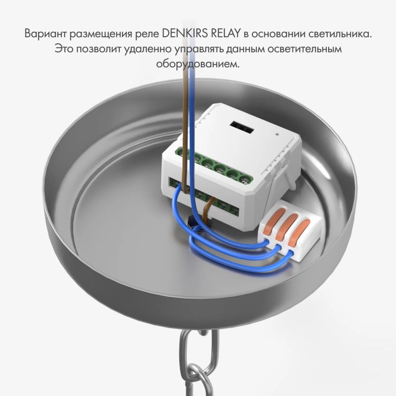 Двухканальное Wi-Fi реле-диммер 2 x 150 Вт Denkirs Relay RL1004-DM фото 4