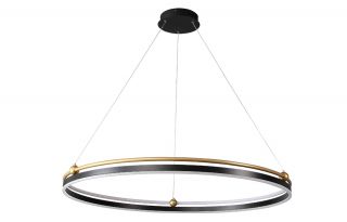 Люстра Crystal Lux FERNANDO FERNANDO SP88W LED D1000 BLACK/GOLD