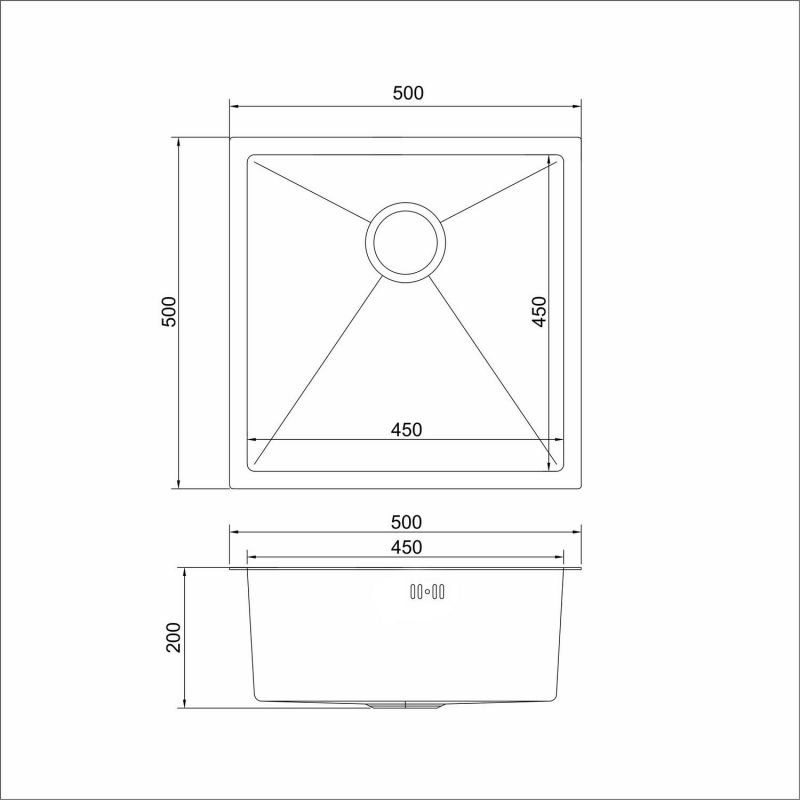 Кухонная мойка Mixline PRO 547227 сатин фото 3