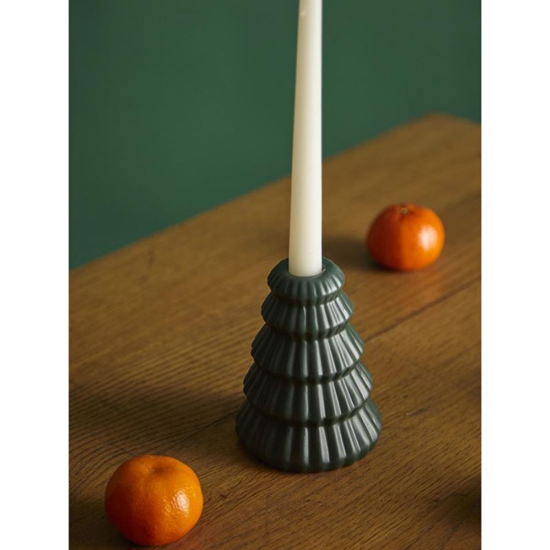 Подсвечник nordic mood зеленого цвета из коллекции new year essential, 13 см Tkano BD-3067843 фото 4