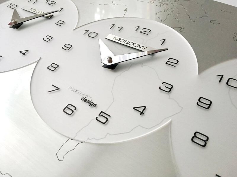 Настенные часы Incantesimo Design Tre ore nel mondo Big 208 M фото 2