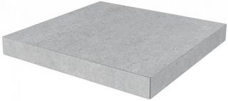 Kerama Marazzi DL500720R/GCA Ступень угловая клееная Фондамента пепельный светлый 33x33x0,9