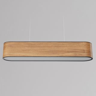 Подвесной светильник Woodled Jupiter Elliptical L , оливковый ясень , серый UE-01-03-L
