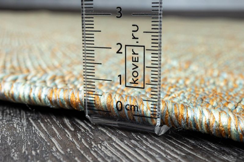 Турецкий ковер из полиэстера Carpet «LOVE HOME» K5046-OLIVE 150 x 230 см фото 6