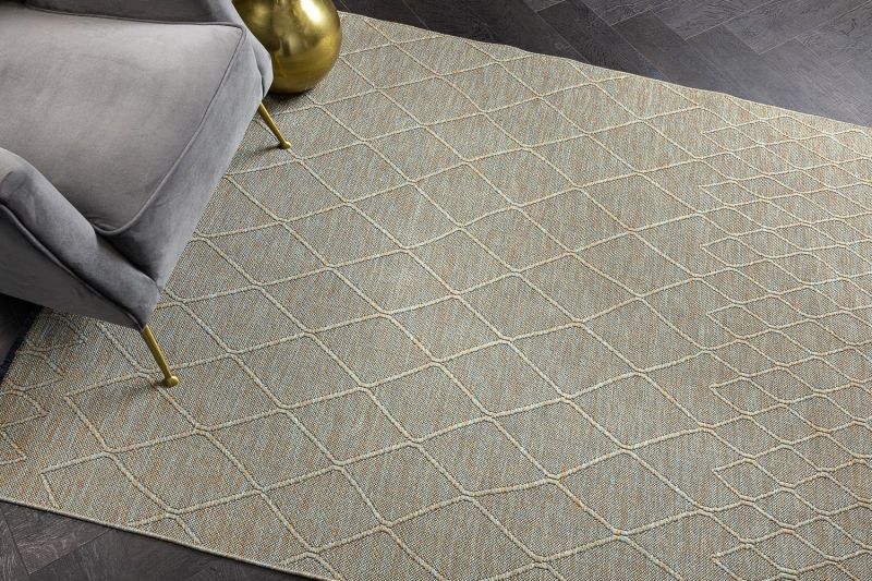 Турецкий ковер из полиэстера Carpet «LOVE HOME» K5046-OLIVE 150 x 230 см фото 8