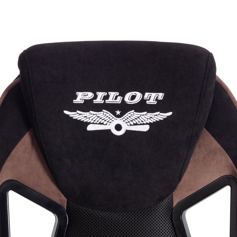 Кресло TetChair PILOT (24) черный/коричневый BD-3073194 фото 16