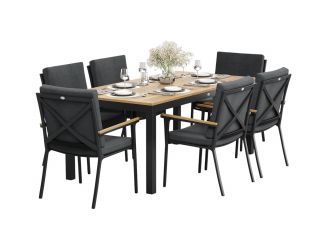 Обеденная группа Gardenini Premium Bella (стол, 6 стульев) BD-3121350