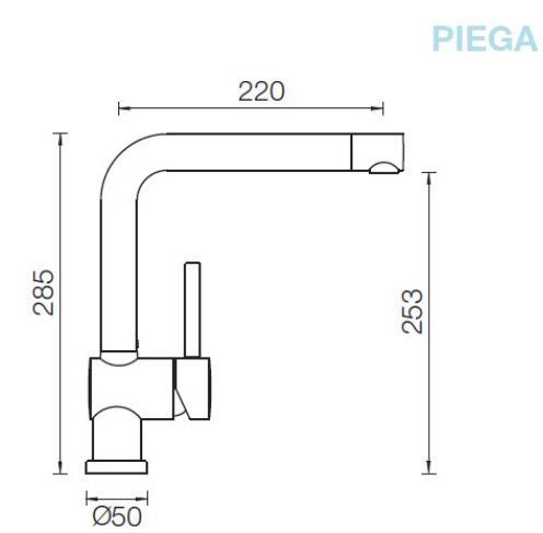 Смеситель Schock Piega 710131 фото 4