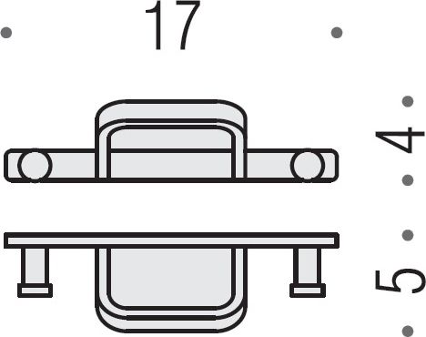 Крючок Colombo Design Time W4227.000 фото 3