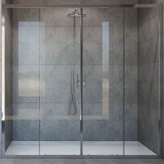Душевая дверь Vincea Garda VDS-1G2170CL, профиль хром, стекло прозрачное