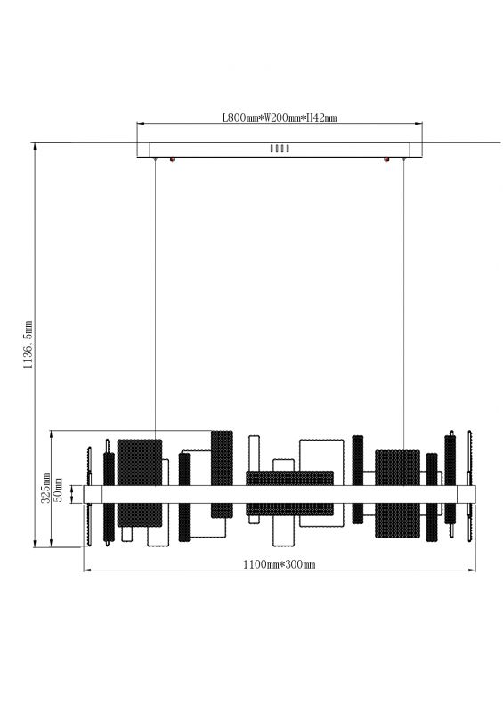 Подвесной светильник Wertmark LOTTA WE460.03.023