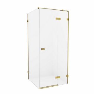 Душевой уголок New Trendy AVEXA GOLD BRUSHED 120x90 EXK-1769 золото брашированное