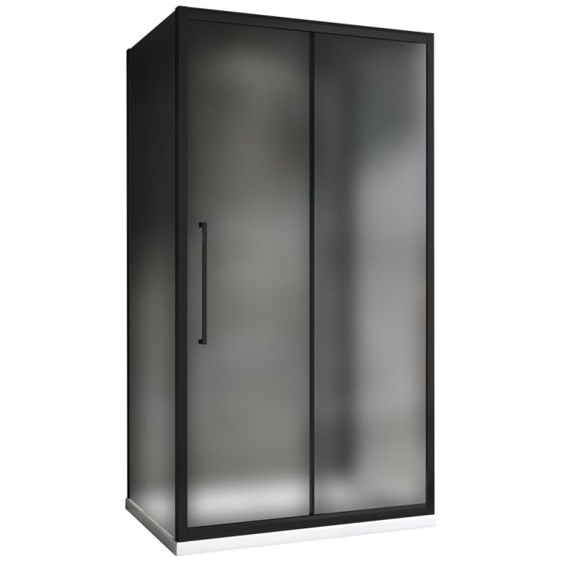 Душевой уголок ABBER Schwarzer Diamant AG30100BMH-S70BM-S70BM, 100x70 см фото 1