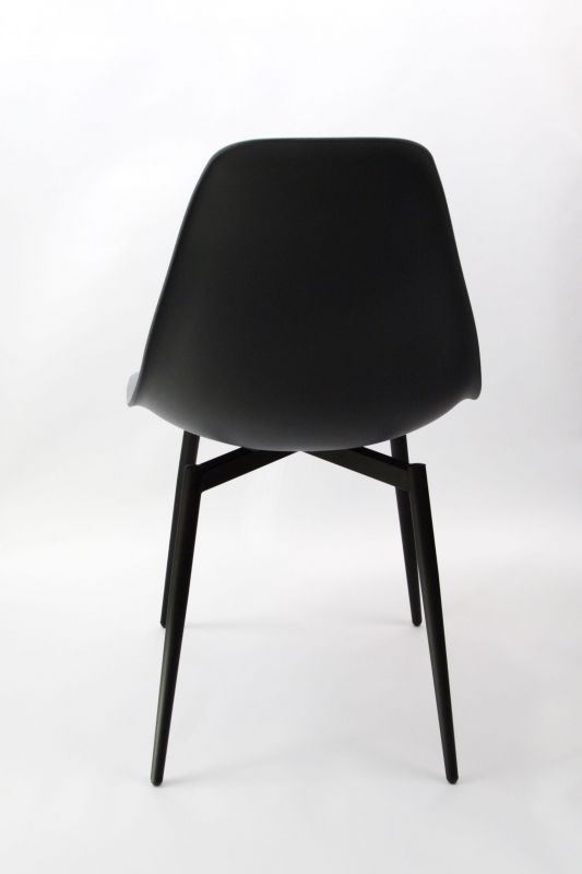 Стул ZiP-mebel Туссе чёрный /серый R100775BGG фото 3