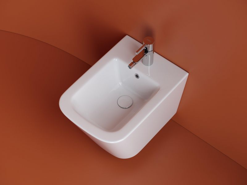 Подвесное биде Ceramica Nova Union CN4010 фото 3