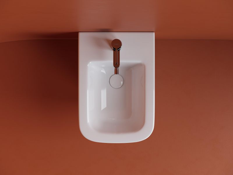 Подвесное биде Ceramica Nova Union CN4010 фото 5