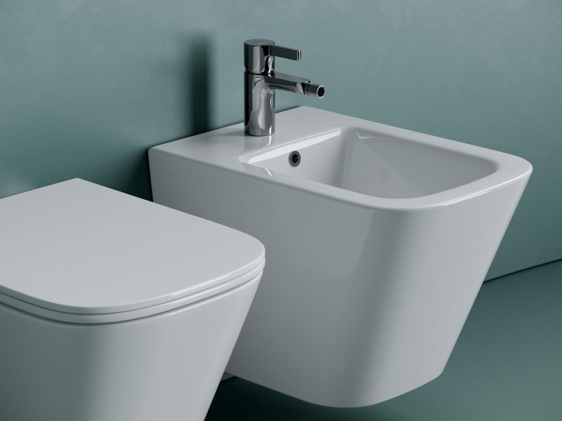 Подвесное биде Ceramica Nova Union CN4010 фото 9