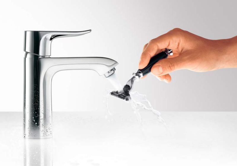 Смеситель Hansgrohe Metris 31080000 для раковины