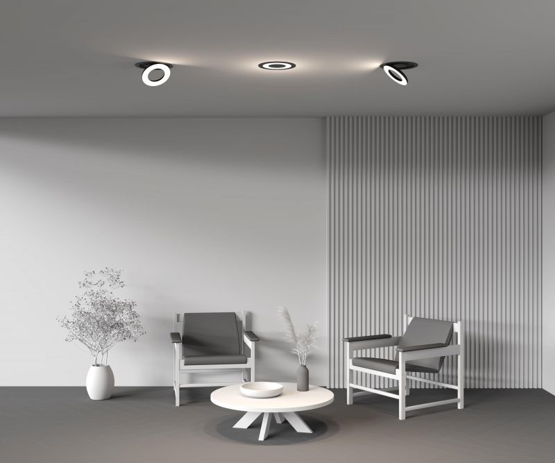 Встраиваемый светильник Maytoni Vector LED белый свет (4000К) 12W DL102-12W4K-B фото 10