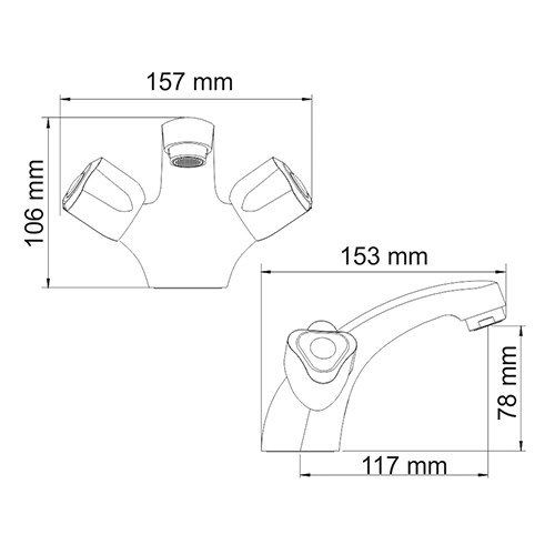 Смеситель WasserKRAFT Amper 2903 фото 3