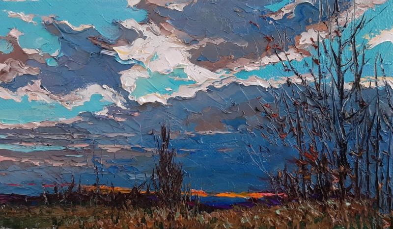 Картина "Октябрь" 40x25 Головченко Алексей фото 1