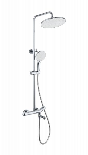 Душевая стойка с термостатом WONZON & WOGHAND WW-B3057-A-CR Хром фото 1