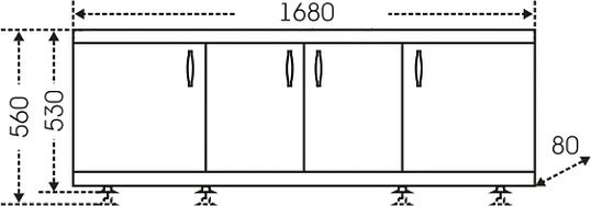 Экран СанТа Верона 750002